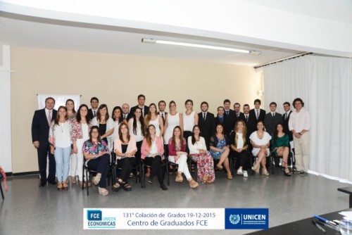 Foto grupal Colación de Grados  131º