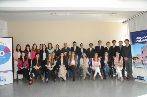 Foto grupal 129° Colacion de Grado 