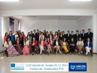 Foto grupal 124° Colacion de Grado - 2da Parte