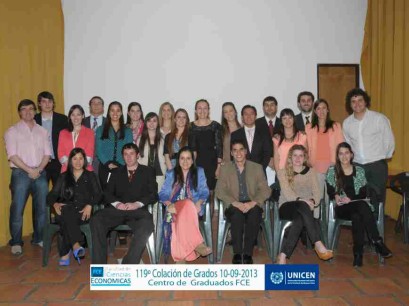 Foto grupal 119º Colación de Grados